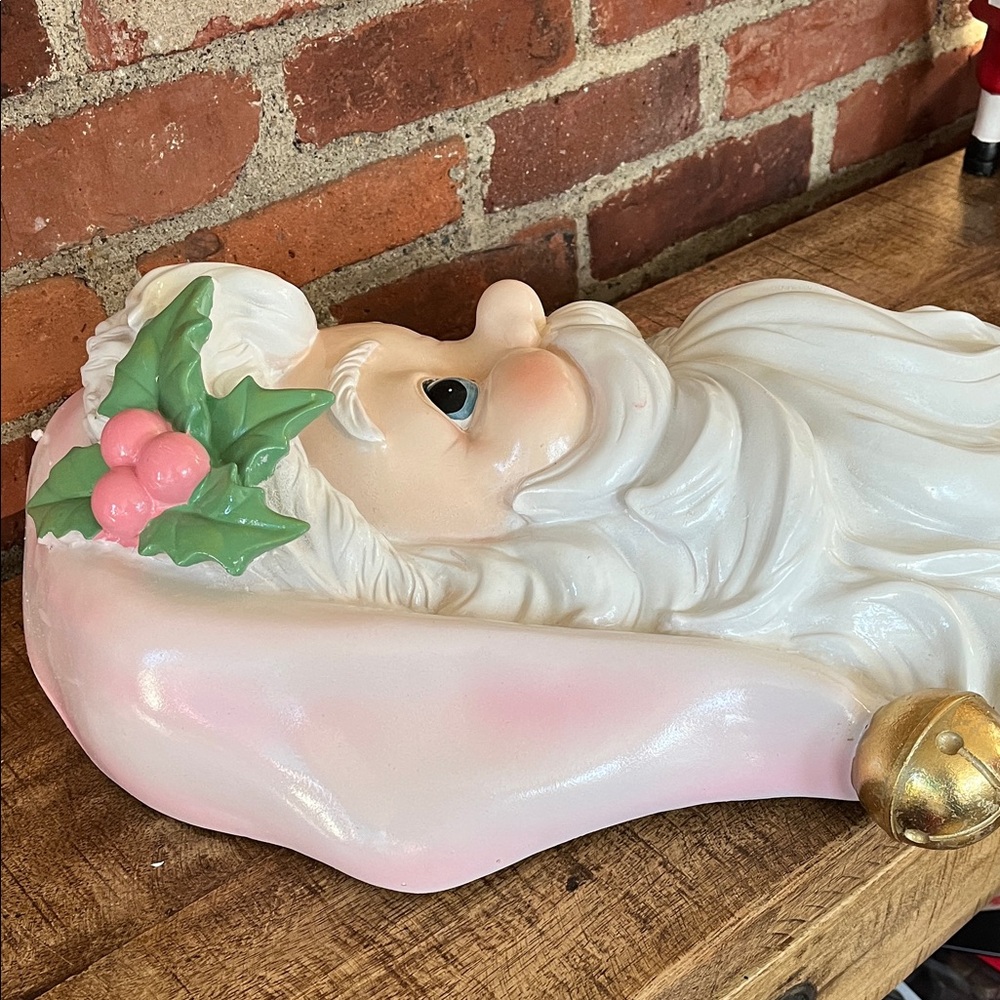 Martha Stewart Santa Claus, Figurine - White and pink musical - Picture 11 of 14